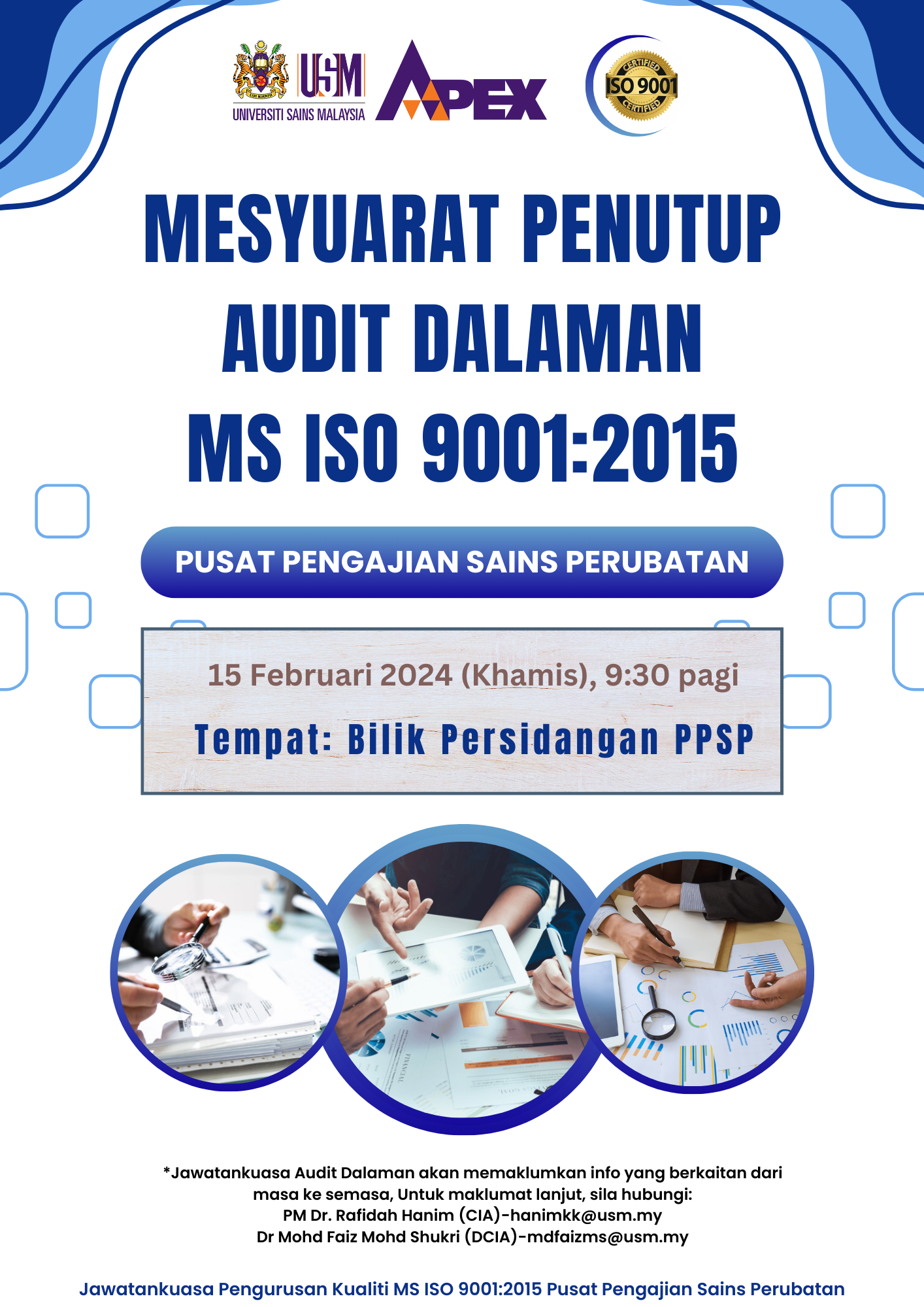 Mesyuarat Penutup Audit Dalaman 2024